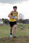 John Campbell on his way to winning under-17 men, NEHL, Wrekenton.